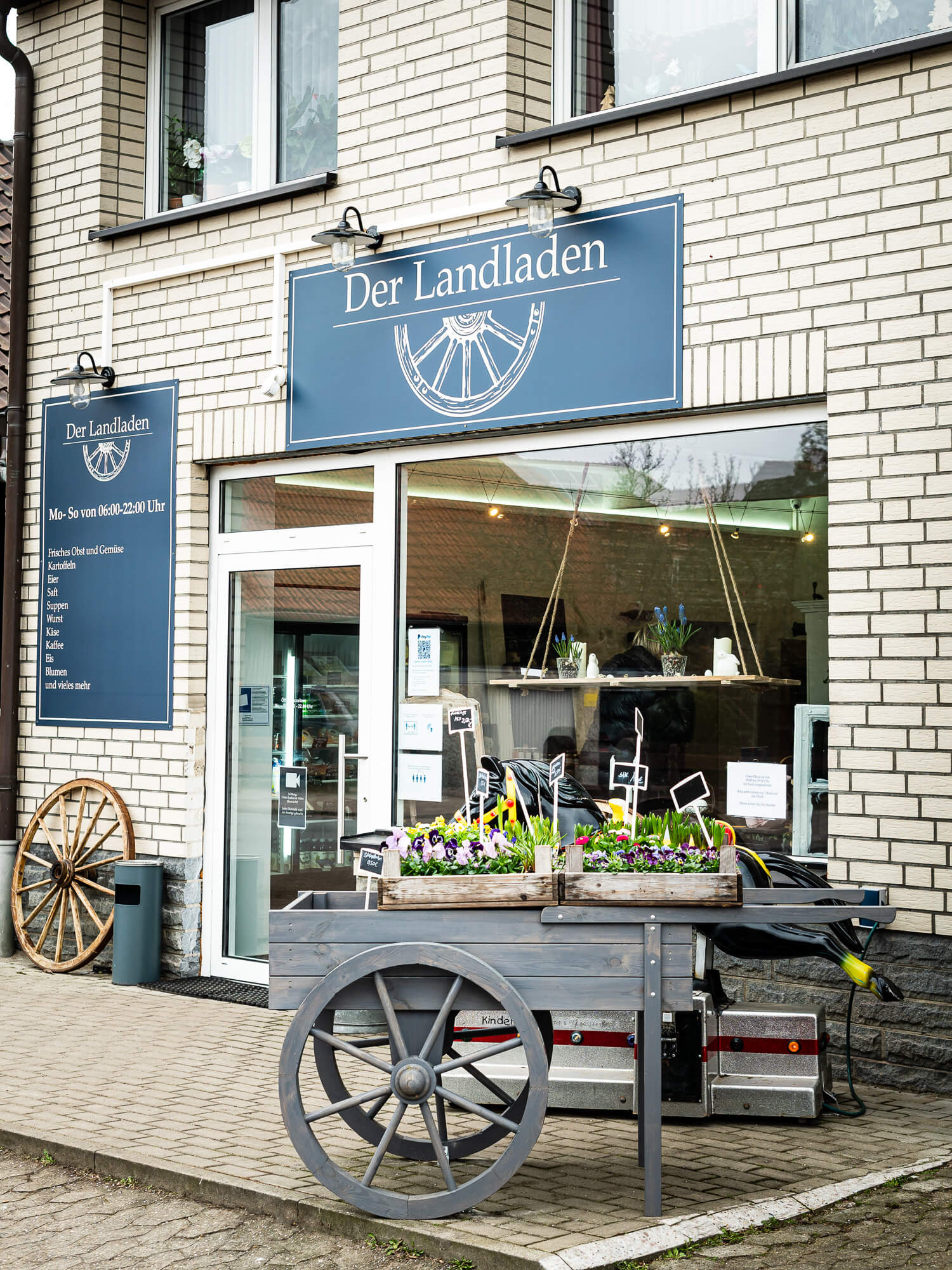 Der Landladen in Steinwedel - Aussenansicht