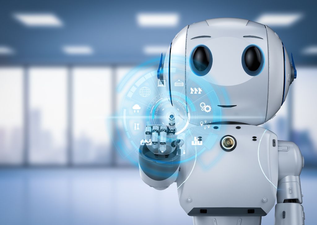 Roboter als Zeichen Künstlicher Intelligenz